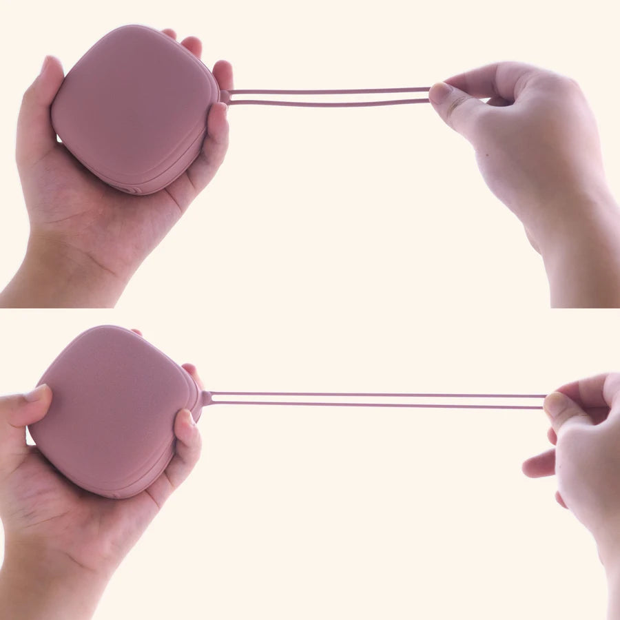 Baby Pacifier Holder – Silicone Portable Soother Case