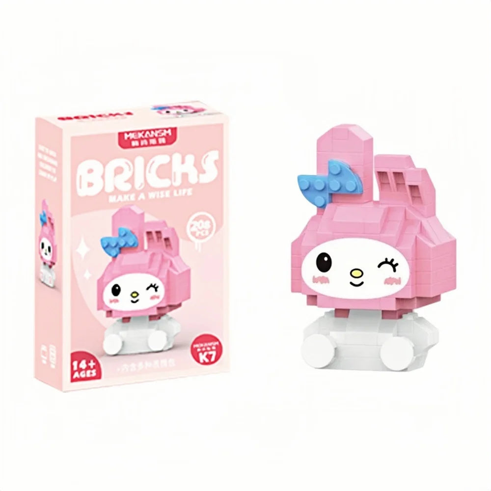 Cartoon Building Blocks – Mini ABS Assembly Brick Set