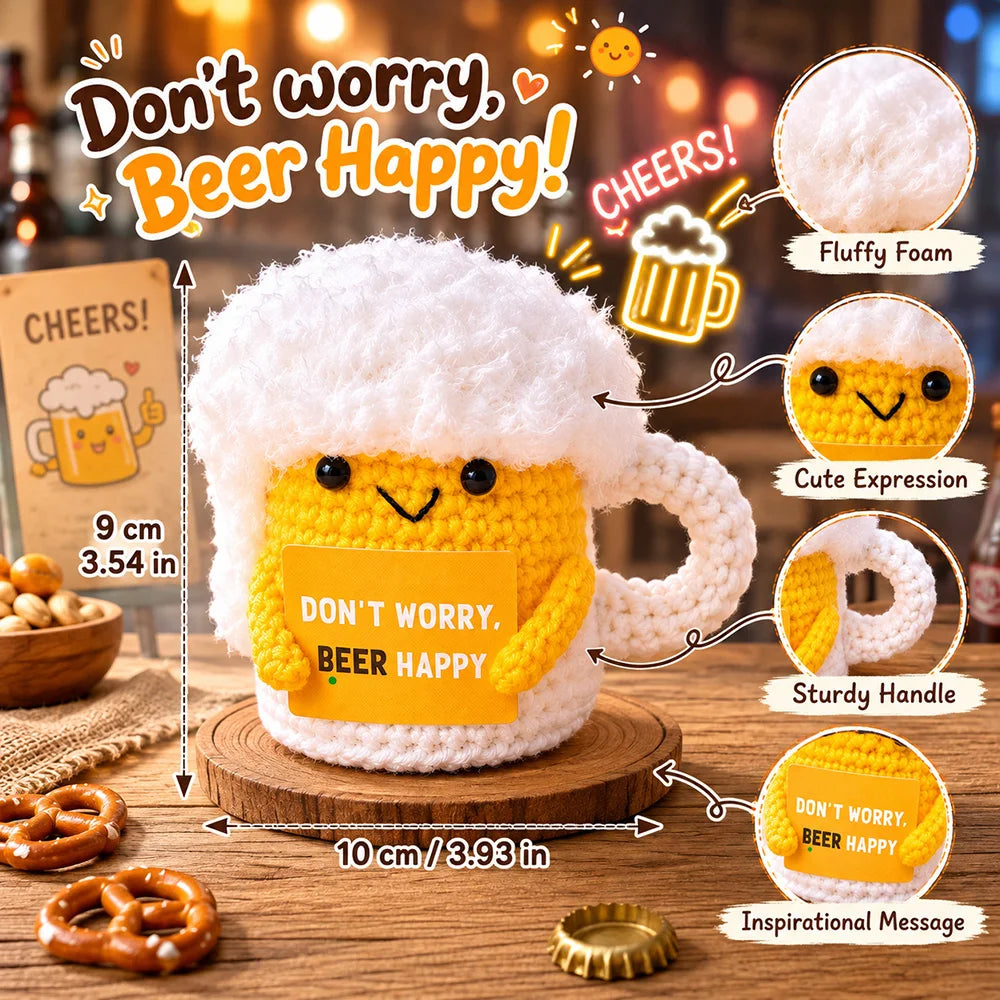 Crochet Pocket Hug – Handmade Knitted Plush Doll