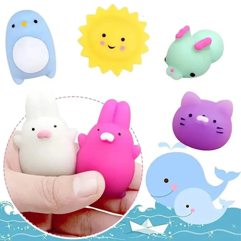 Animal Stress Relief Toys – 20 Pcs Soft Rubber Fidget Animals