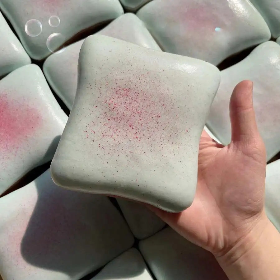 Slow Rising Squishy Toy – Soft Butter Toast Stress Relief Squeeze