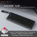 Portable Mechanical Gaming Keyboard – RGB Hot-Swappable USB