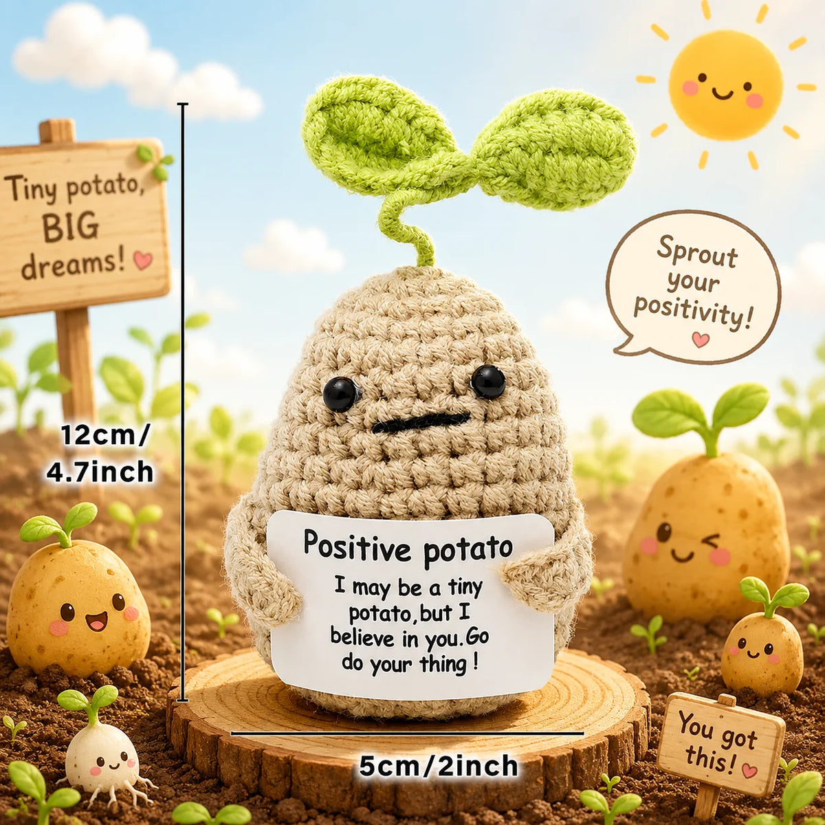 Crochet Pocket Hug – Handmade Knitted Plush Doll