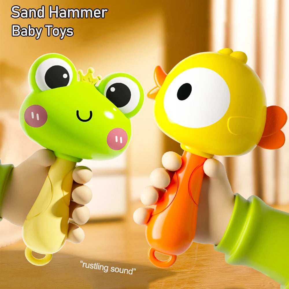 Sensory Rattle Toy – Animal Grasping & Early Learning Toy