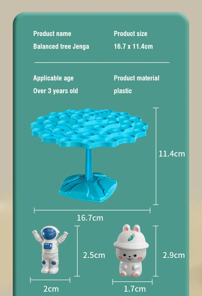 Balance Tree Game – Kids Math Learning & Balancing Toy