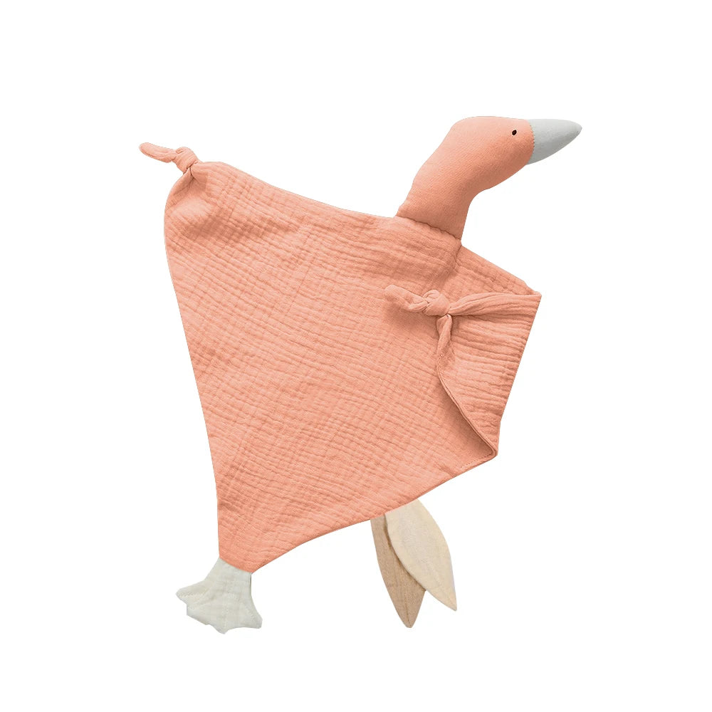 Baby Comfort Blanket – Soft Animal Lovey Cuddle Toy