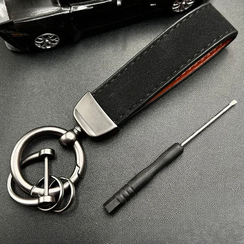 Custom Logo Keychain – Personalized Engraved Metal Key Ring