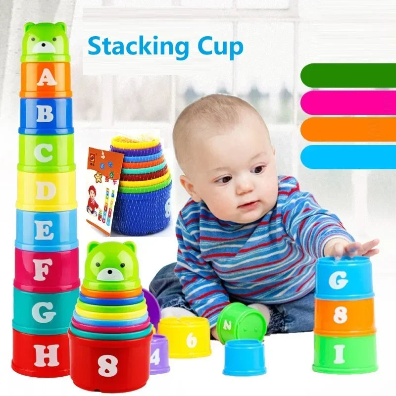 Cup Stacking Game – Educational Speed & Matching Toy for Kids