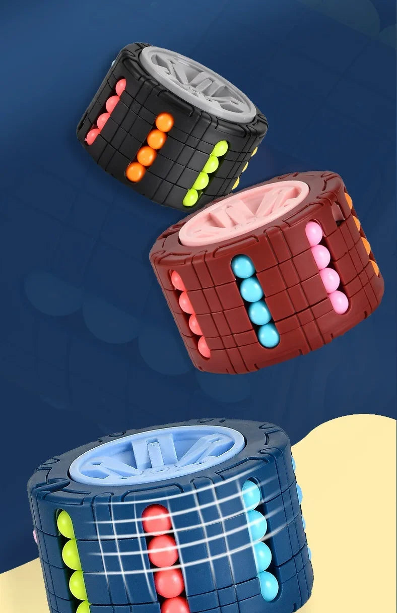 3D Puzzle Fidget Toy – Rotating Cube Brain Teaser for Kids & Adults