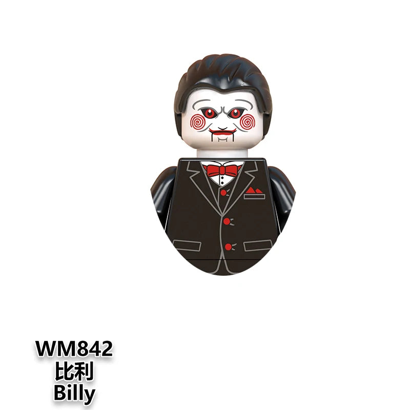 Halloween Building Blocks Horror Mini Figure Brick Set