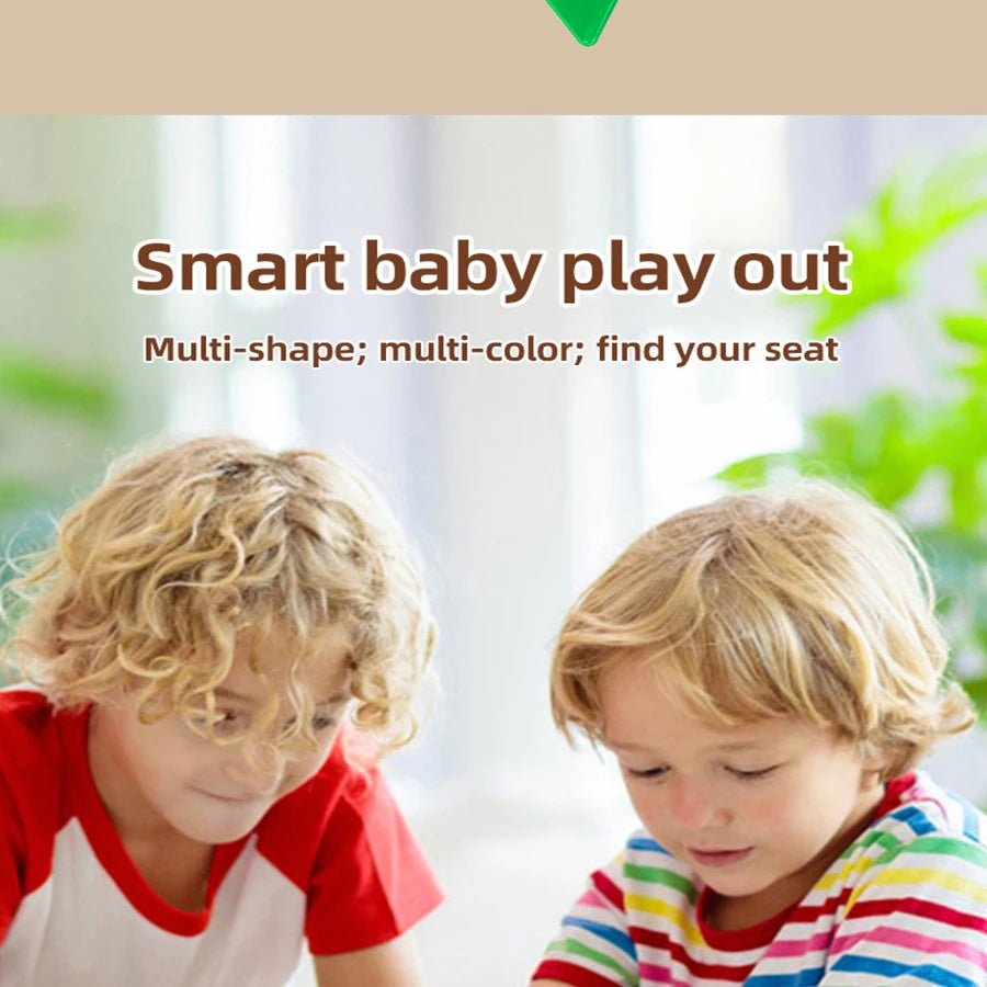 Geometric Building Blocks Set for Toddlers – Early Learning Toy
