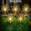 Solar Fireworks Lights Outdoor Garden Patio Holiday Decoration