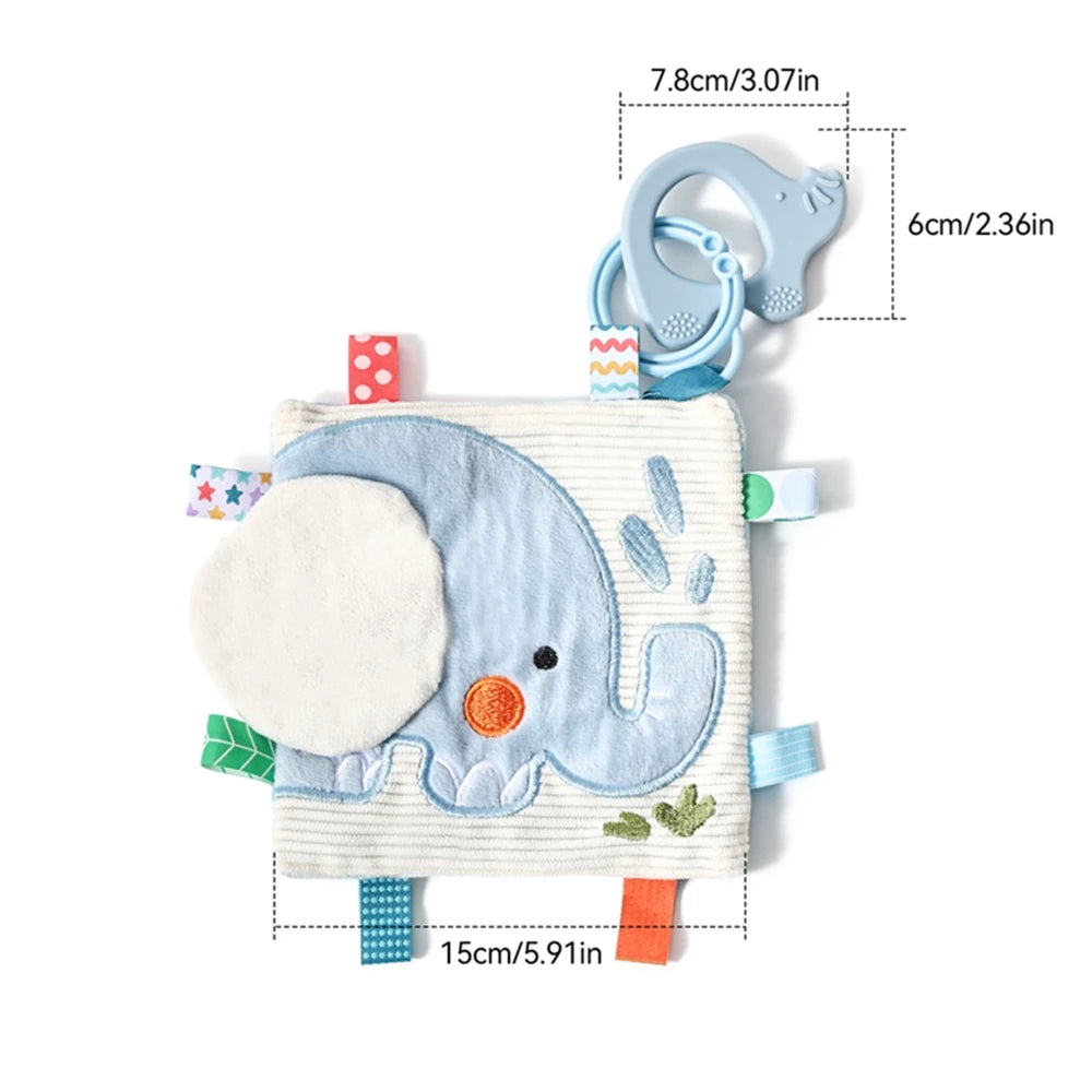 Baby Tissue Box Toy – Montessori Sensory Activity Cube
