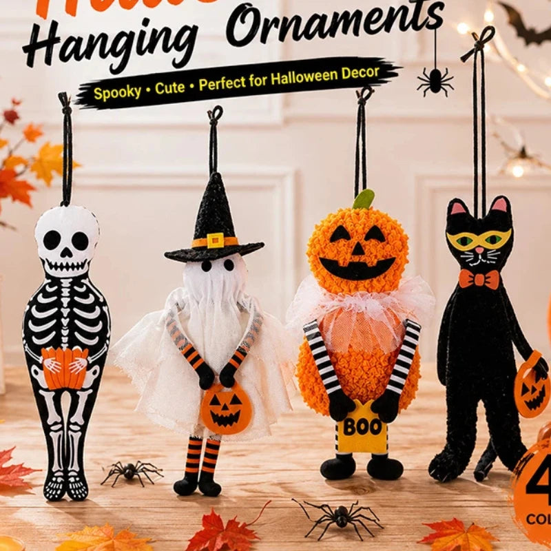 Halloween Hanging Ornament Ghost Pumpkin Party Decoration