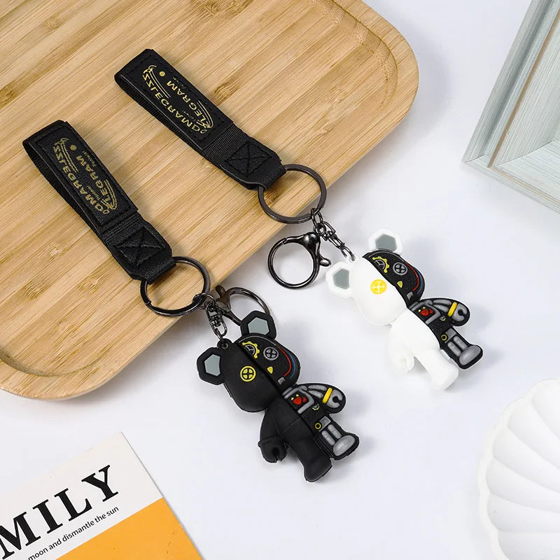 Bear Keychain Cute Pendant