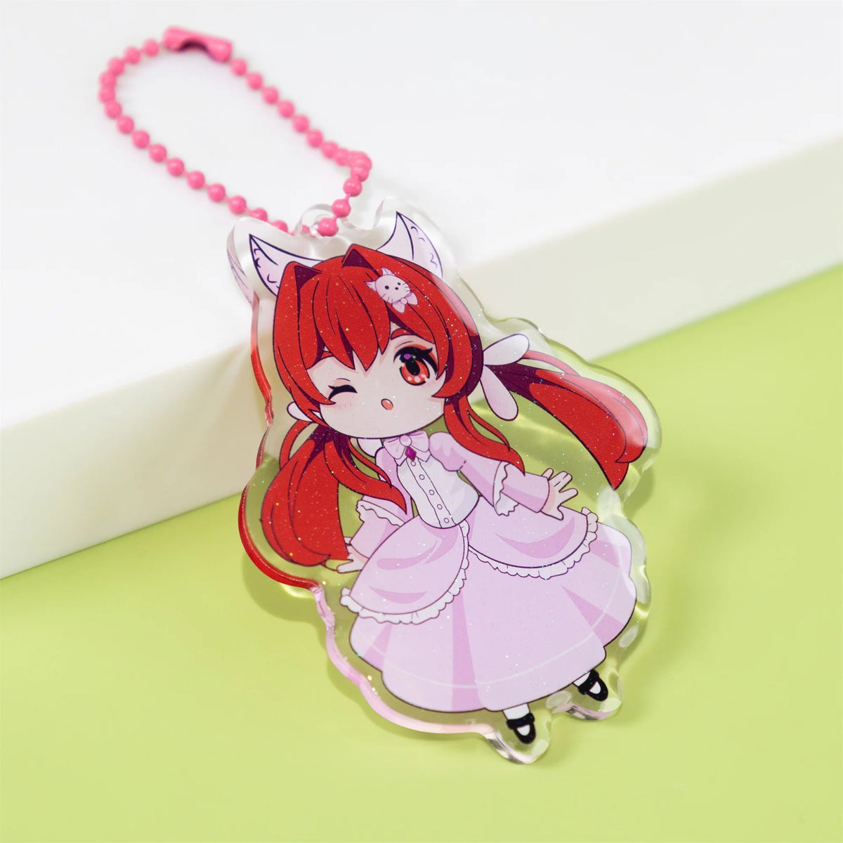 Personalized Acrylic Keychain – Custom Photo Keyring