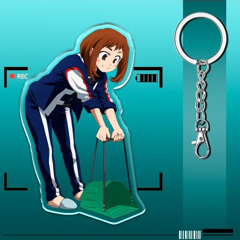 Anime Acrylic Keychain 12cm Backpack Charm Pendant