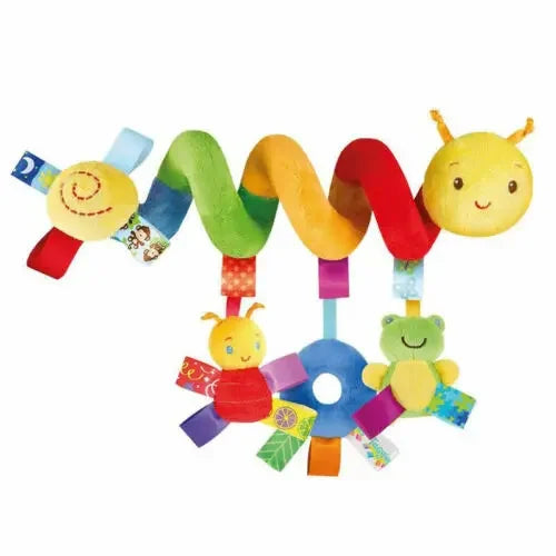 Baby Spiral Hanging Toy Musical Rattle for Crib Stroller & Car Seat