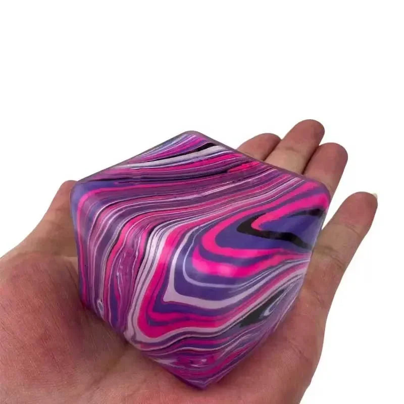 Sensory Stress Relief Toy – Soft Gel Fidget Cube Slow Rebound