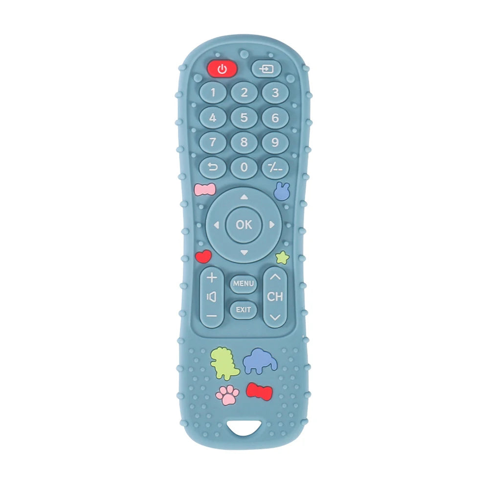 Silicone Baby Teether – TV Remote Shape Sensory Chew Toy