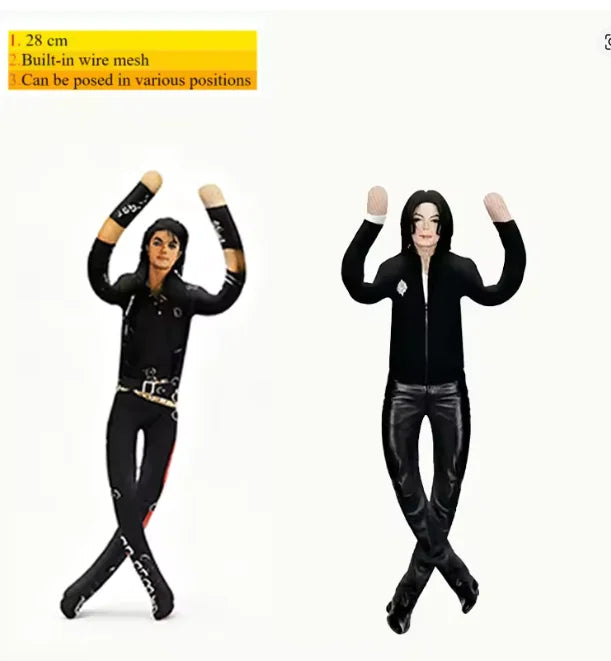 Poseable Plush Doll Movable Joint Collectible Figure for Display