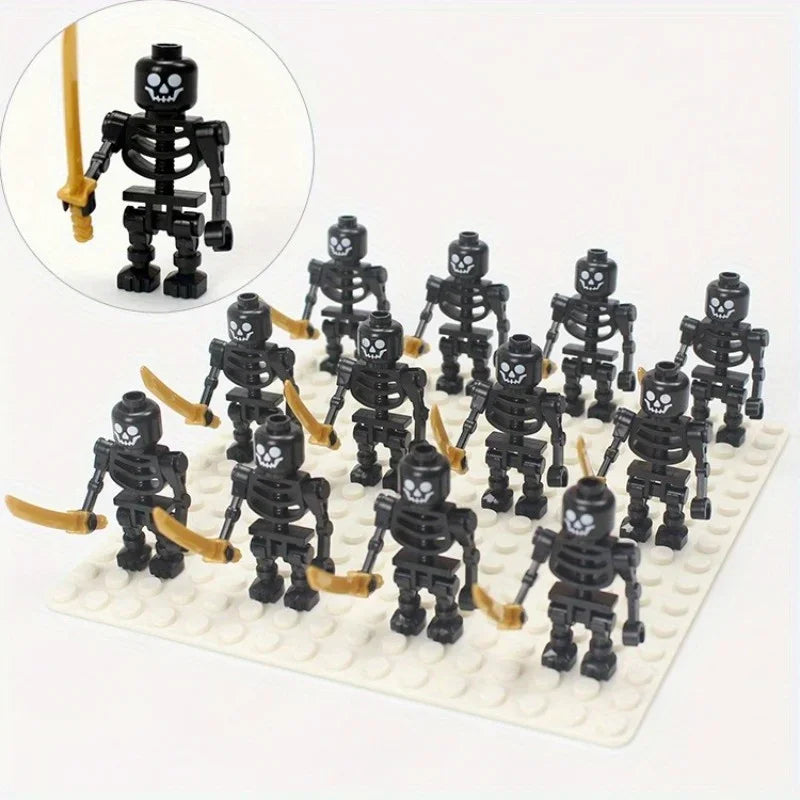 Skeleton Building Blocks – Mini Halloween Figures