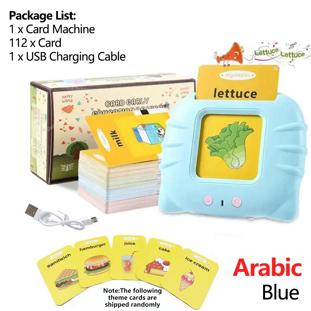 Talking Flash Cards for Kids | Electronic English Learning Toy
