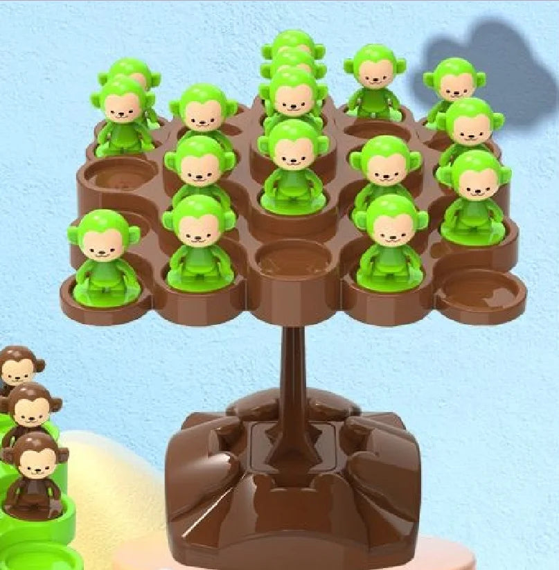 Monkey Balance Game Tree Board Toy for Kids