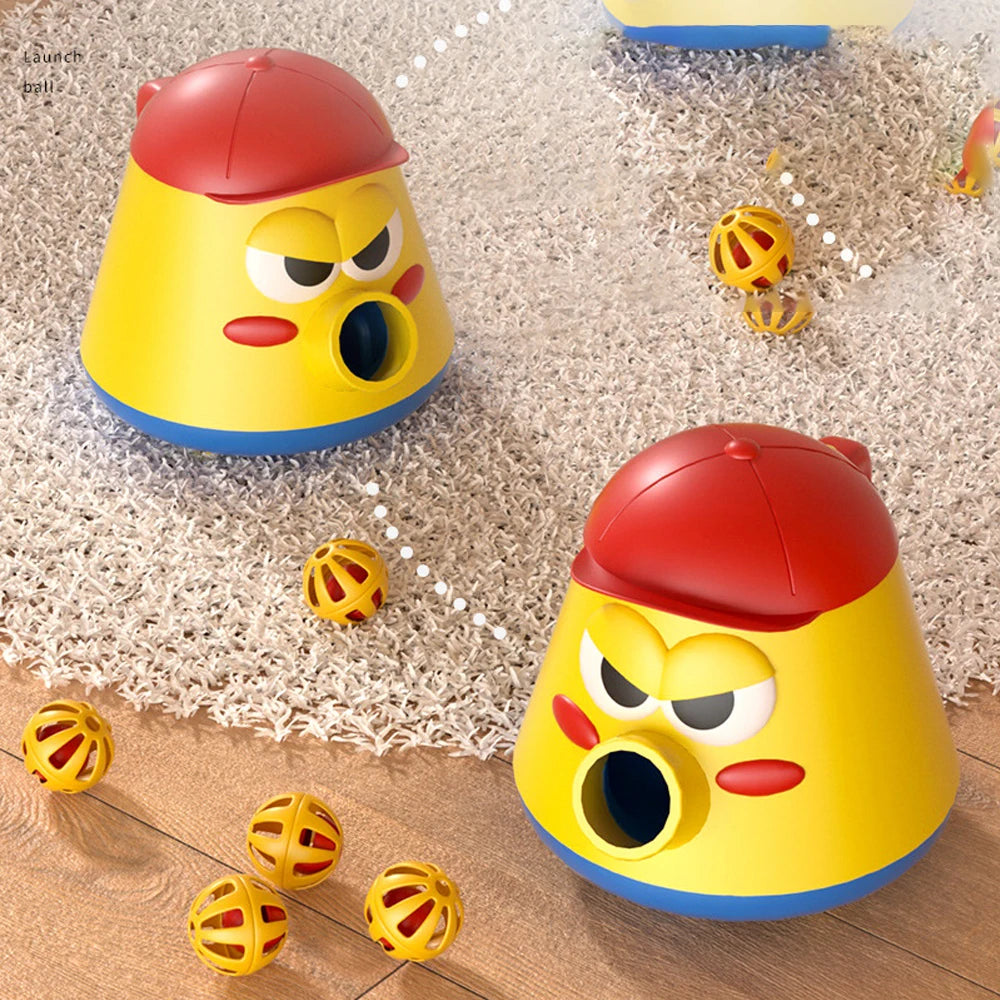 Ball Launcher Toy, Interactive Catching & Coordination Game