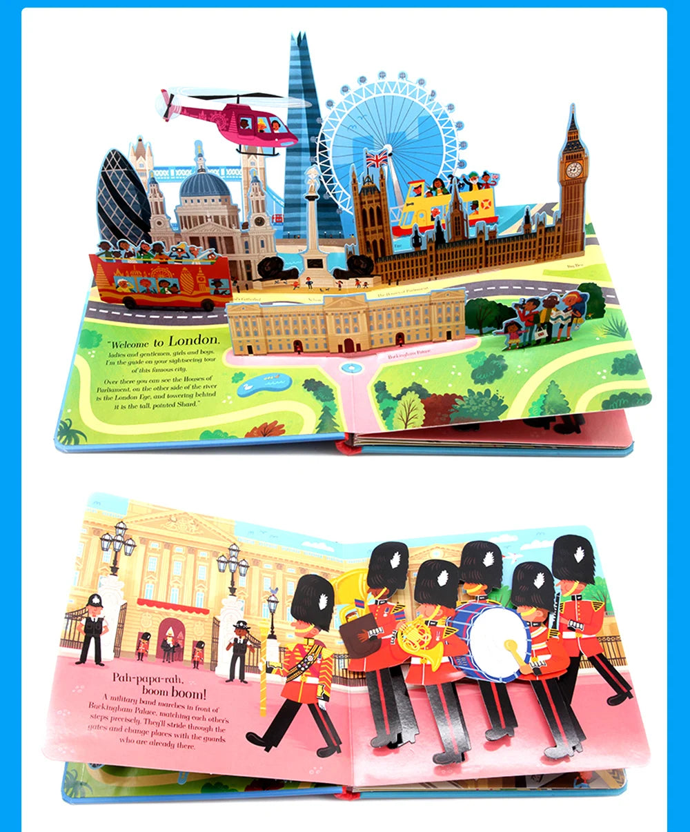 Pop Up Book for Kids – 3D Fairy Tale Bedtime Learning Book