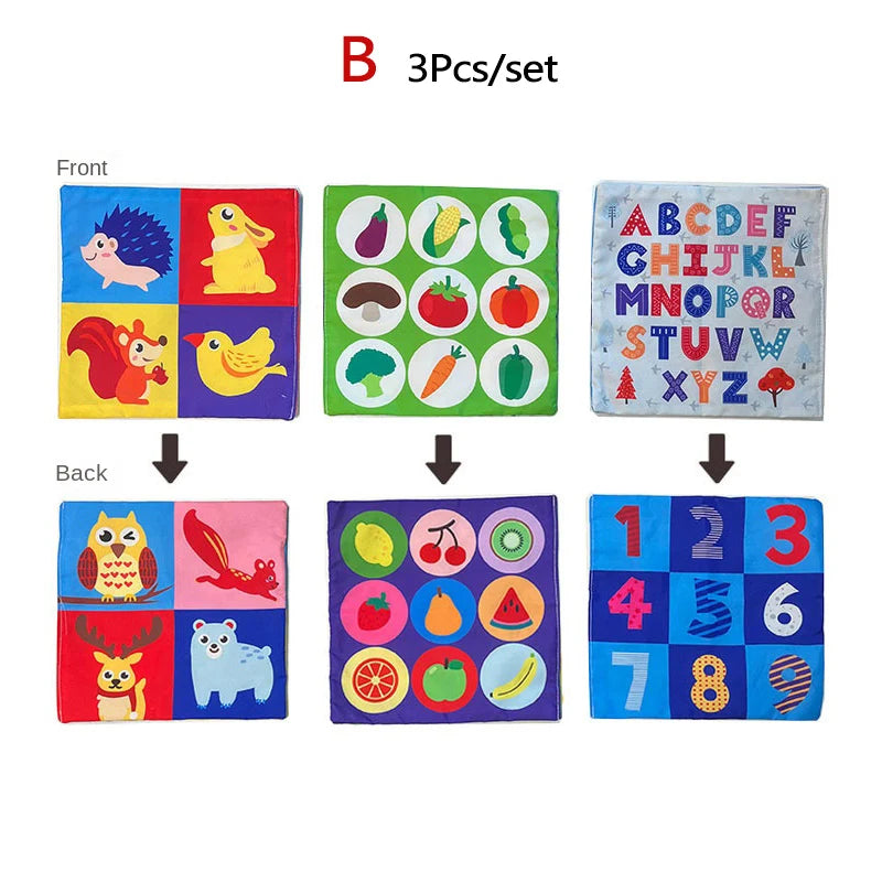 Baby Tissue Box Toy – Crinkle Sensory Learning Toy