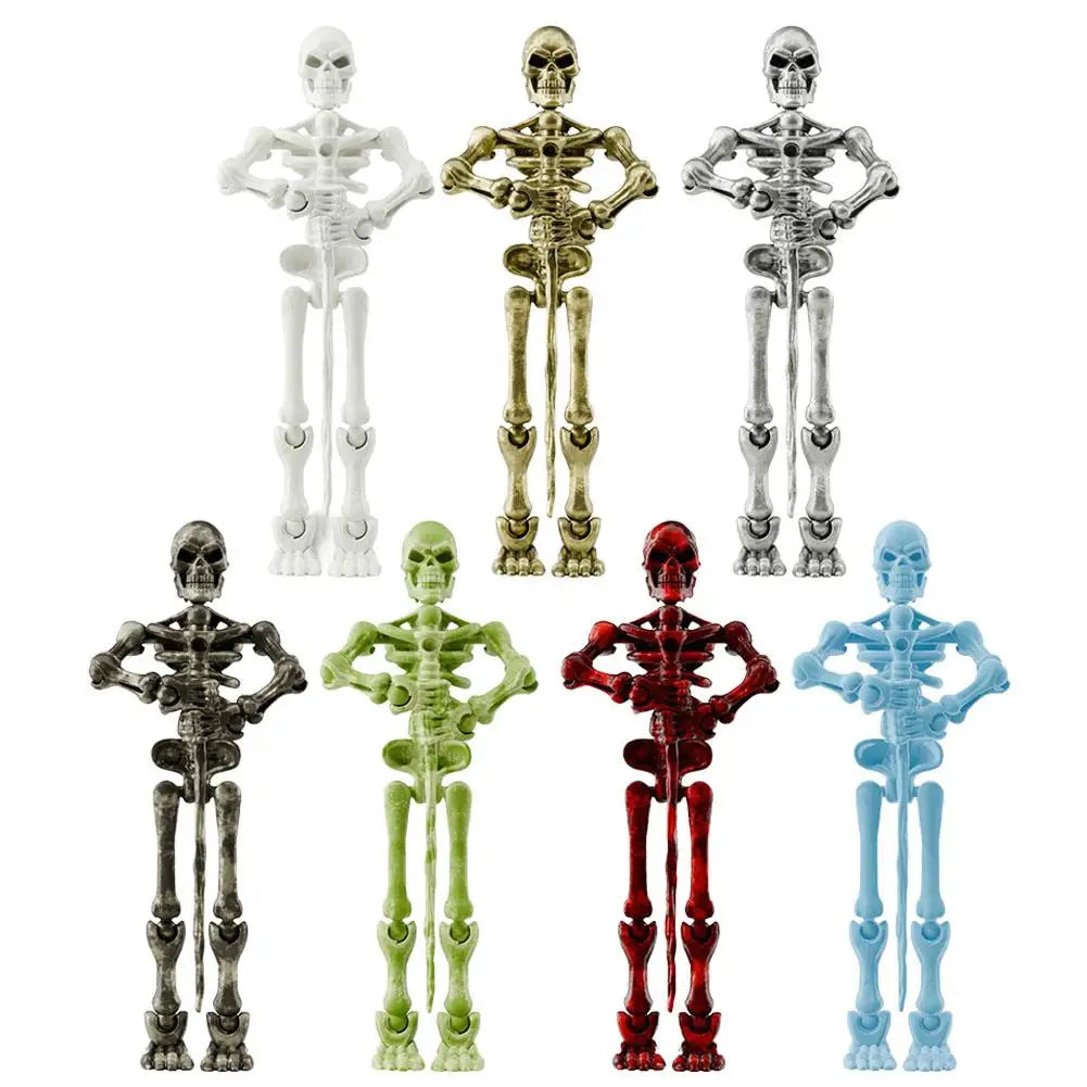 Magnetic Skeleton Toy – Posable Halloween Assembly Figure