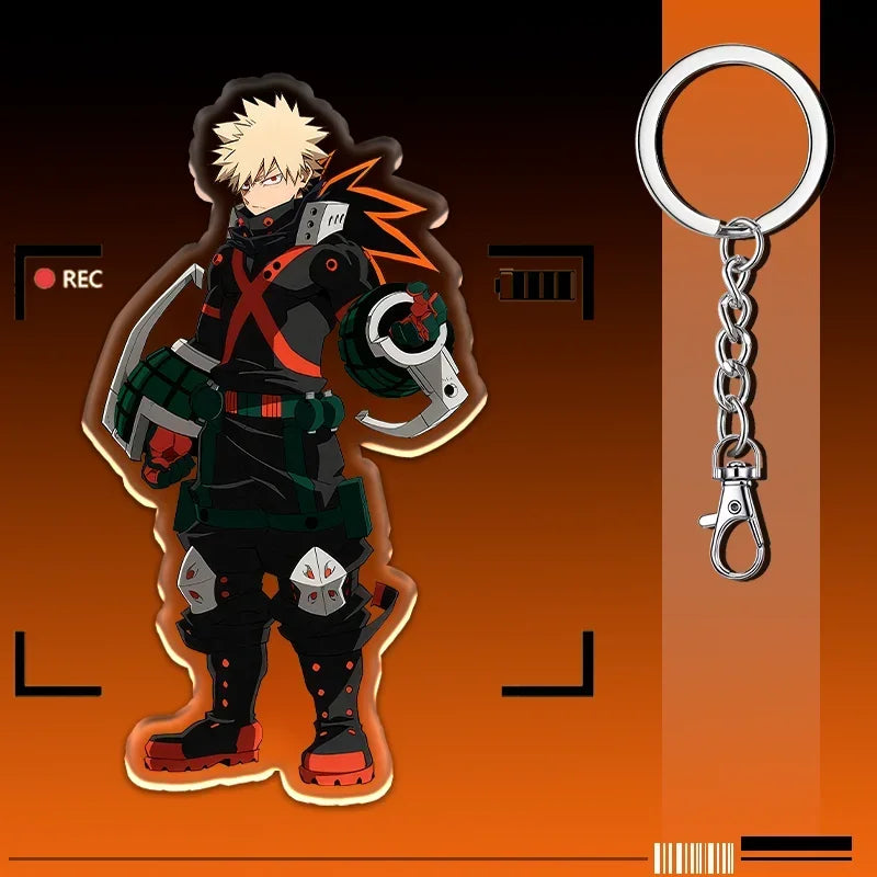 Anime Acrylic Keychain 12cm Backpack Charm Pendant
