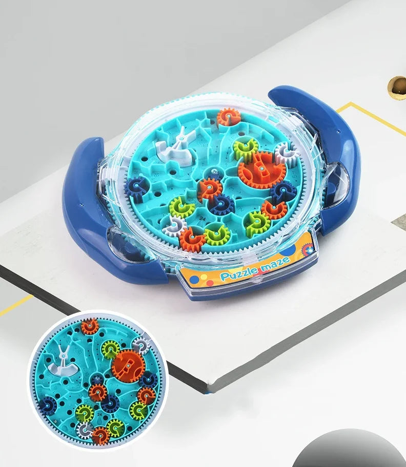 3D Gear Maze Puzzle – Balance Ball Labyrinth Toy for Kids