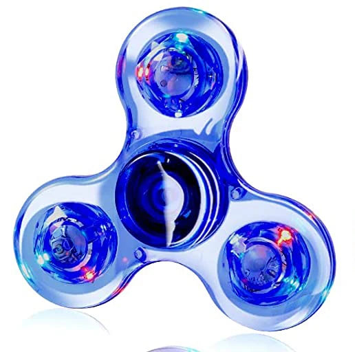 LED Fidget Spinner – Light Up Glow in the Dark Toy