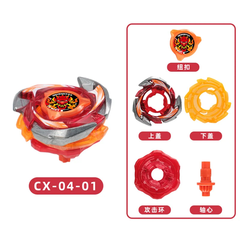 Metal Spinning Top Battle Gyro Toy Without Launcher