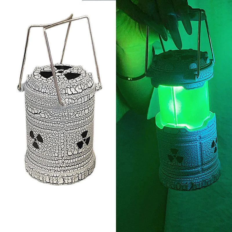 Nuclear Reactor Lantern, Mini Novelty Night Lamp for Halloween Decor