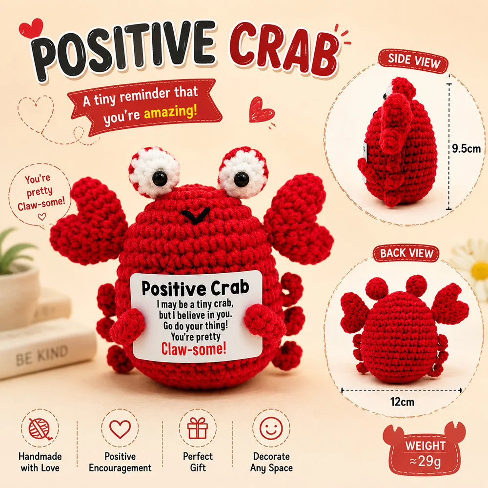 Crochet Pocket Hug – Handmade Knitted Plush Doll