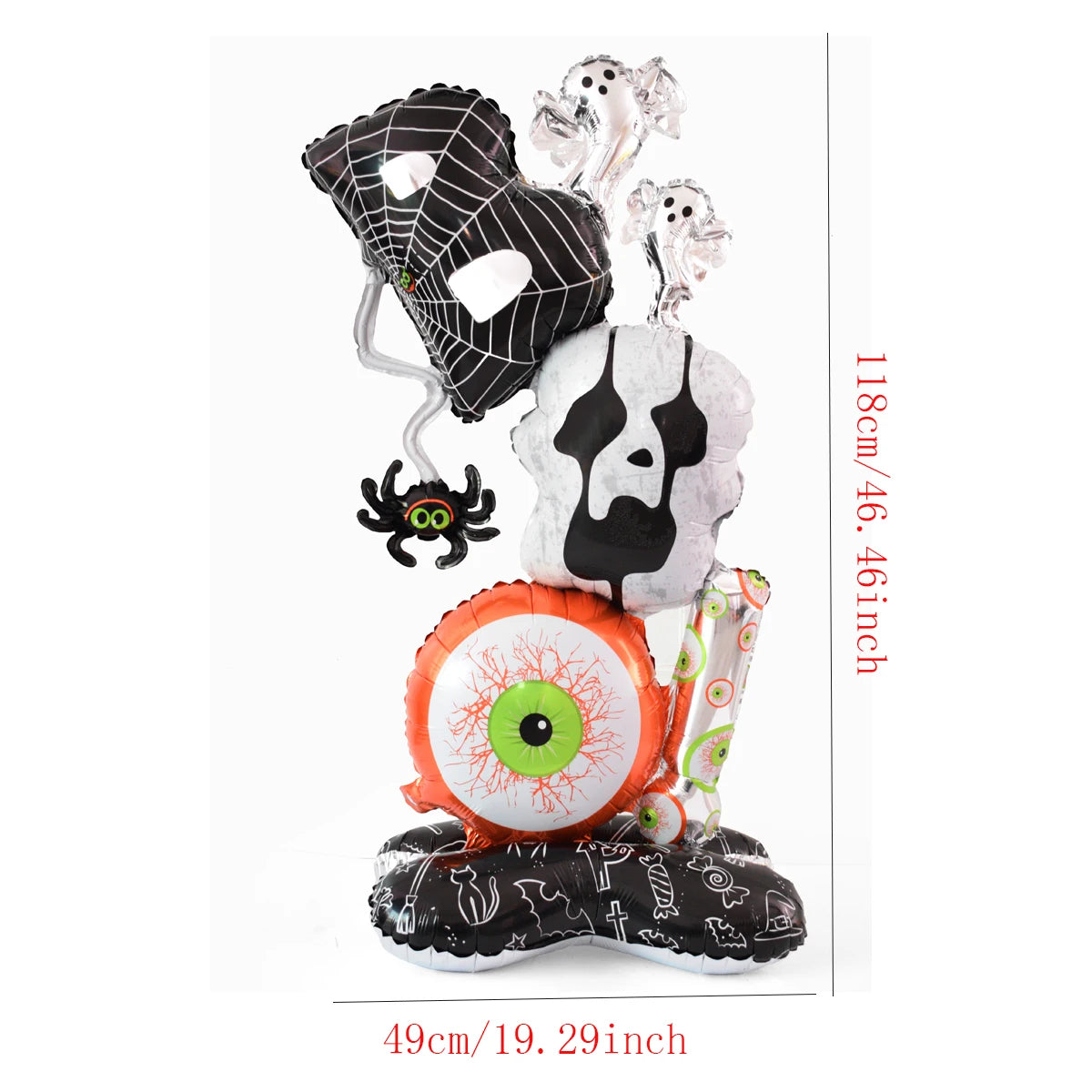 Giant Halloween Balloon – Ghost Skull Pumpkin Party Decoration