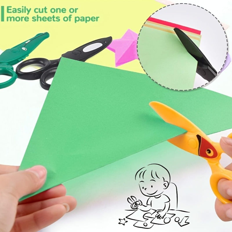 Preschool Training Scissors – Kids Craft & Practice Scissors