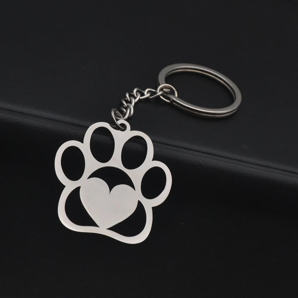Custom Logo Keychain Stainless Steel