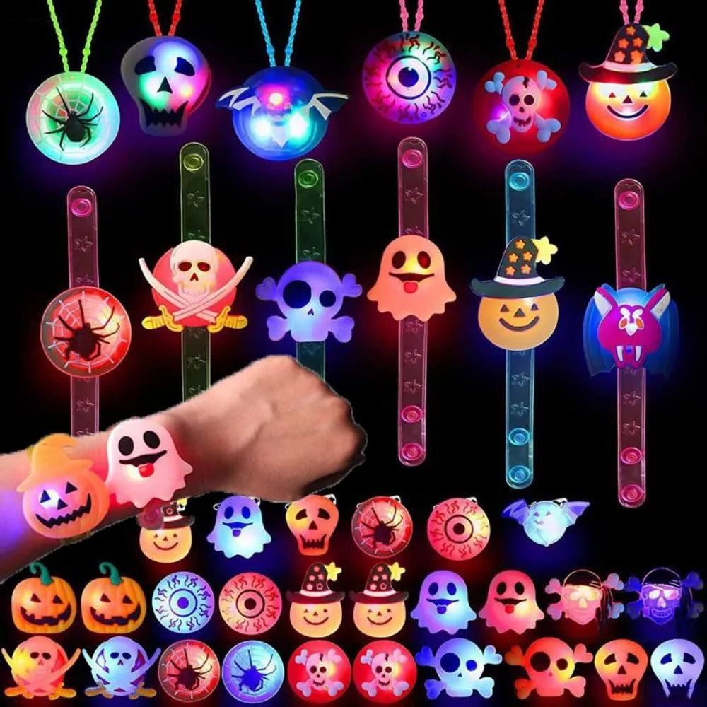Halloween Glow Bracelets, Rings & Party Favors – Fun Party Props
