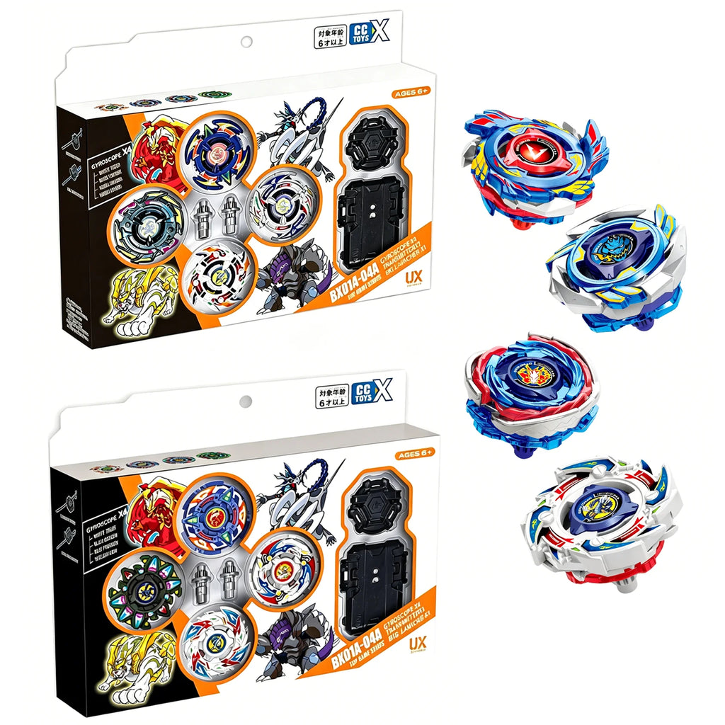 Battling Spinning Tops Set – Competitive Spinning Top Game Toy