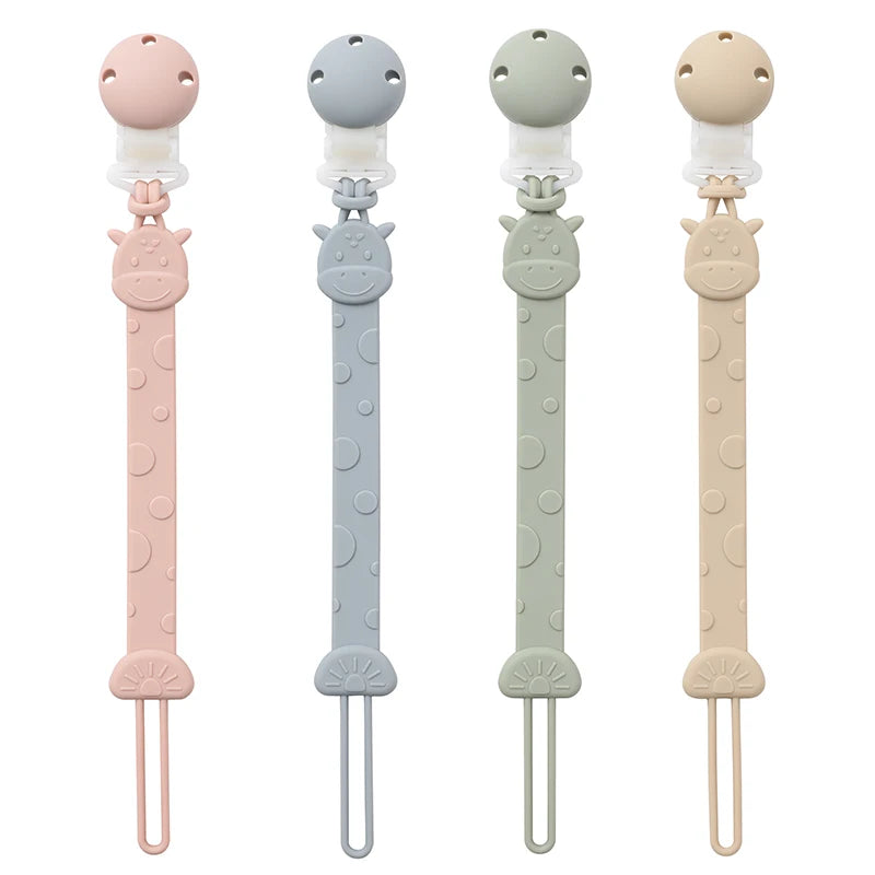 Silicone Pacifier Clip – BPA-Free Baby Pacifier Holder