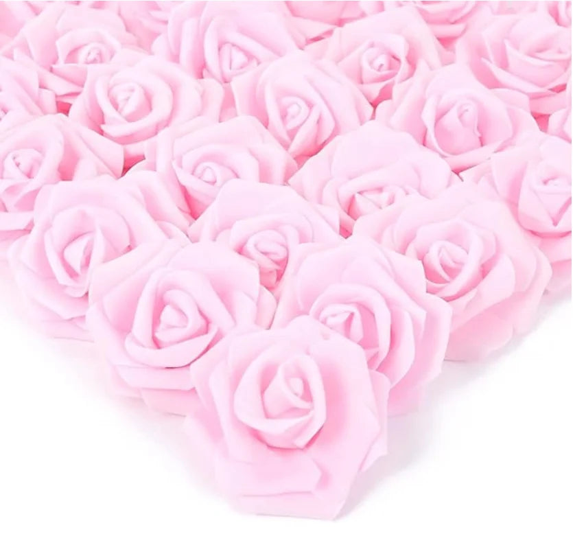 Artificial Rose Flowers – Foam Fake Roses for Home & Wedding Decor