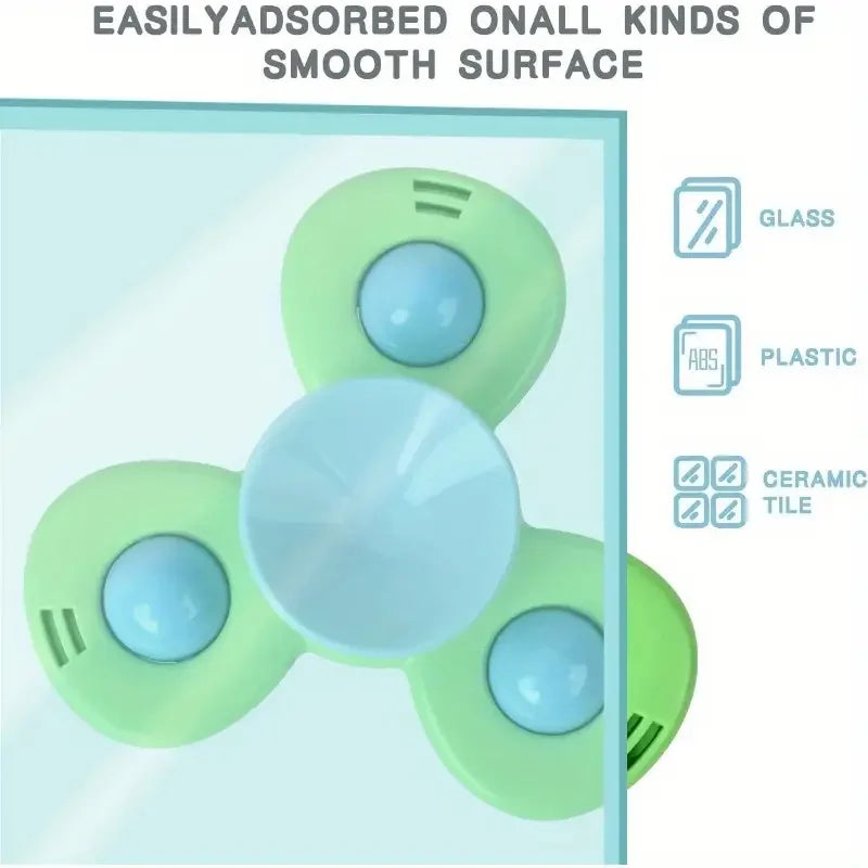 Suction Cup Spinner Toy – Interactive Baby Spinning Activity