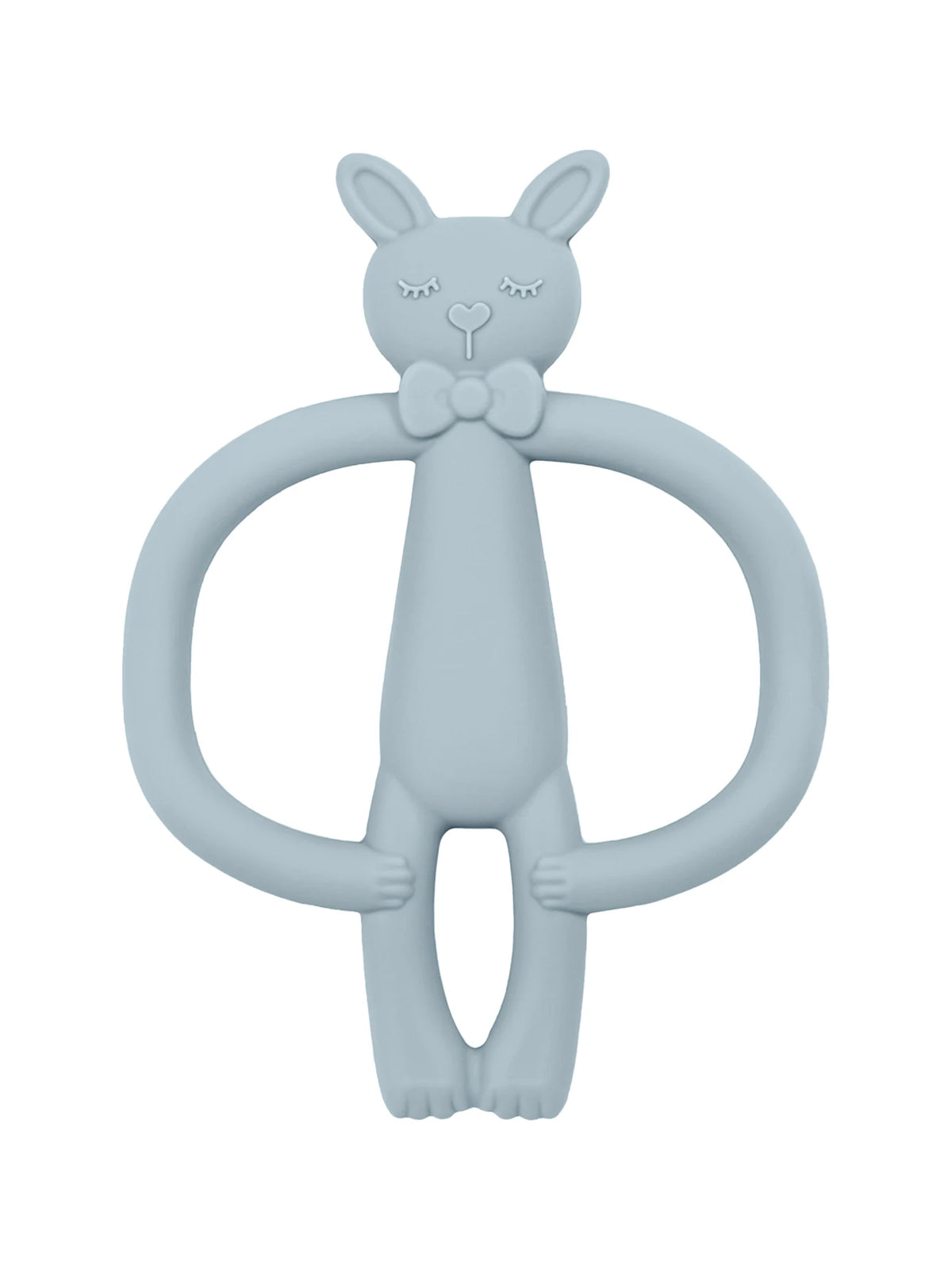 Baby Silicone Teether – Soft Rabbit Teething Toy for Infants