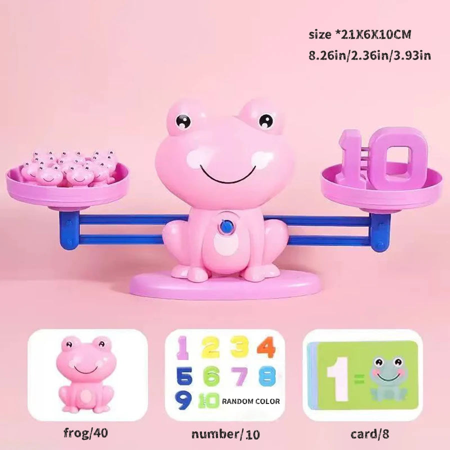 Frog Balance Math Toy – Addition & Subtraction Learning Set