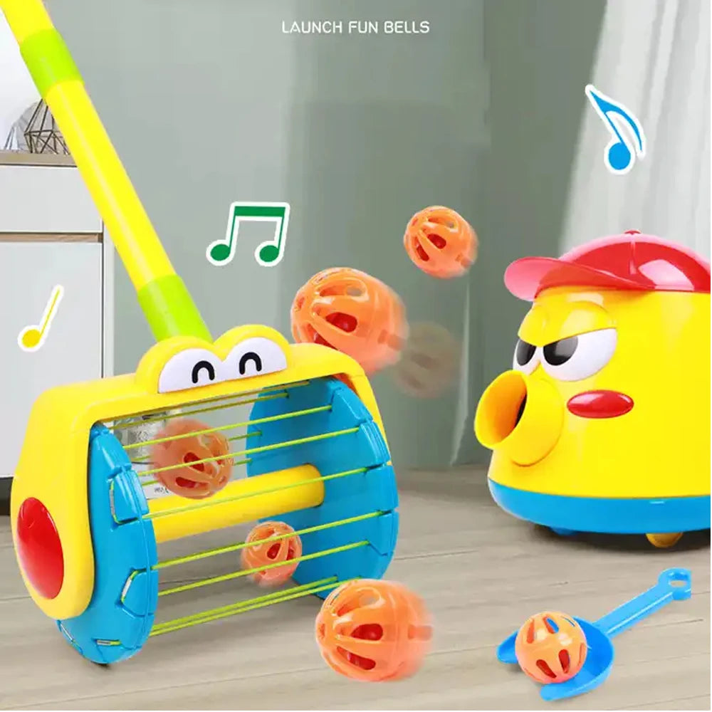 Ball Launcher Toy, Interactive Catching & Coordination Game