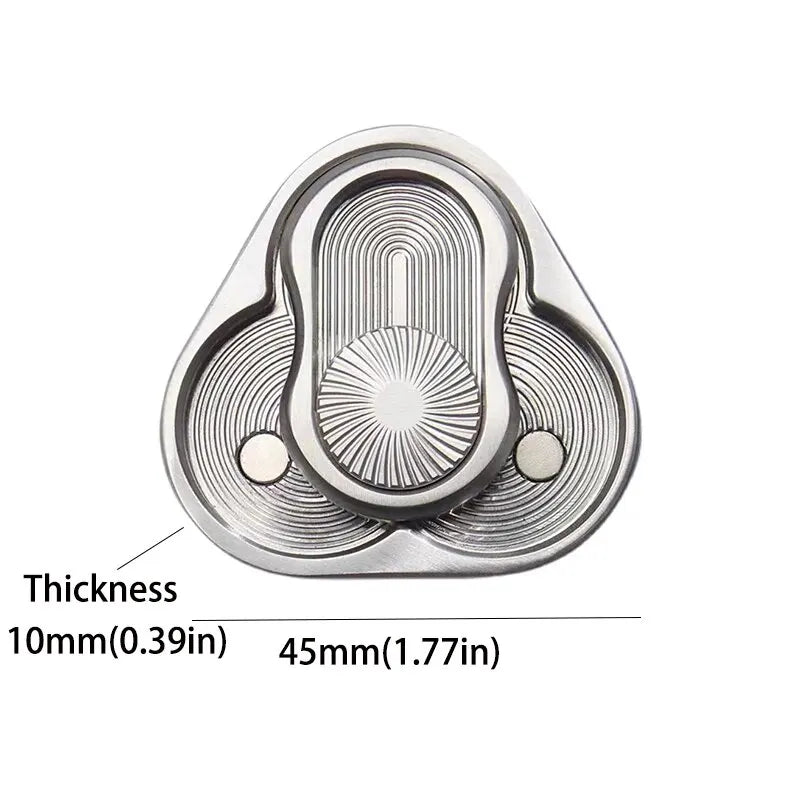 Magnetic Fidget Slider Metal Triangular EDC Hand Toy
